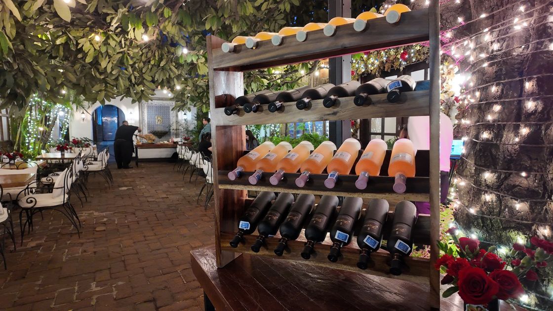 Ambiente del restaurante El Manzano
